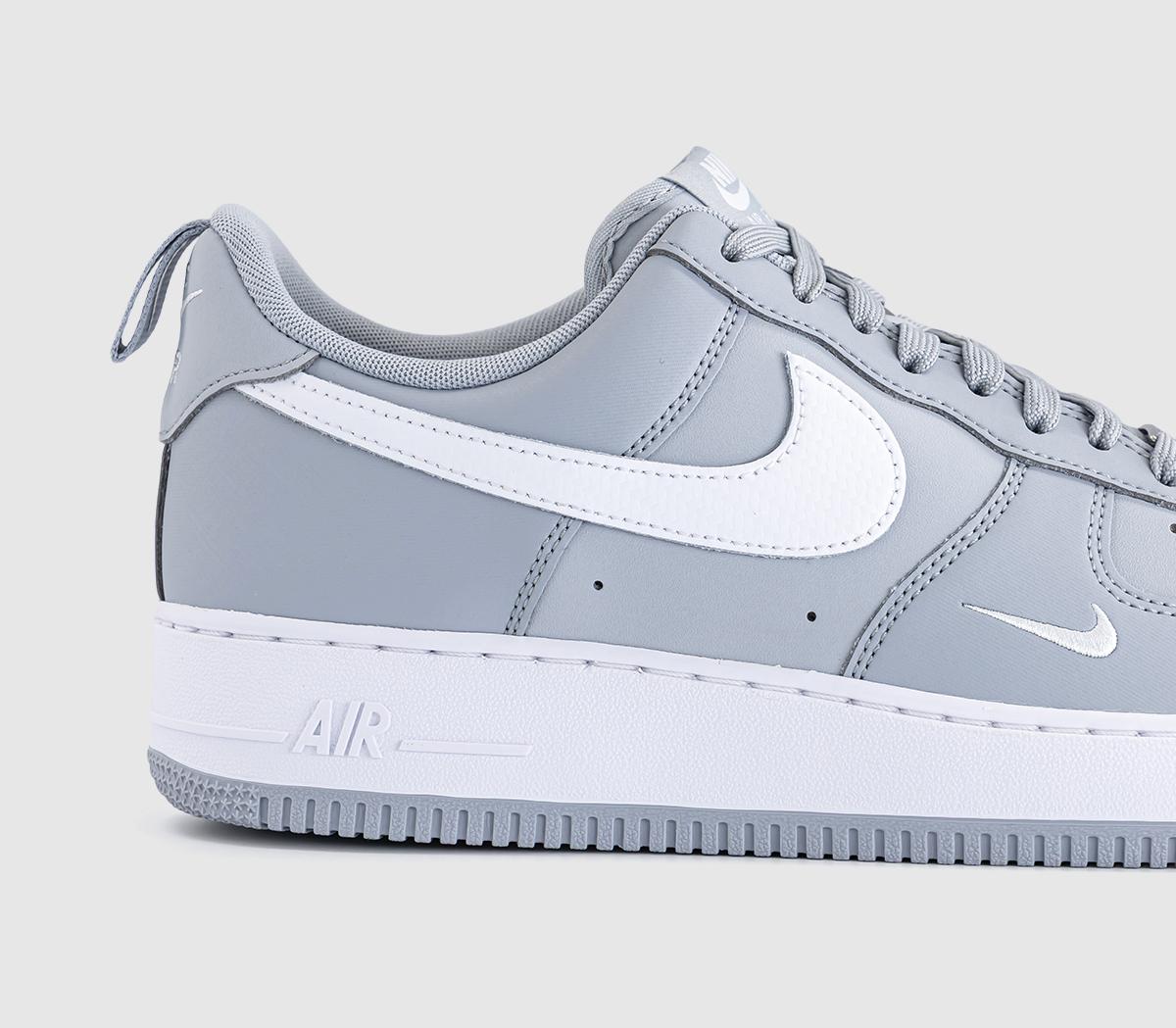 NikeAir Force 1 07 TrainersWolf Grey White Wolf Grey
