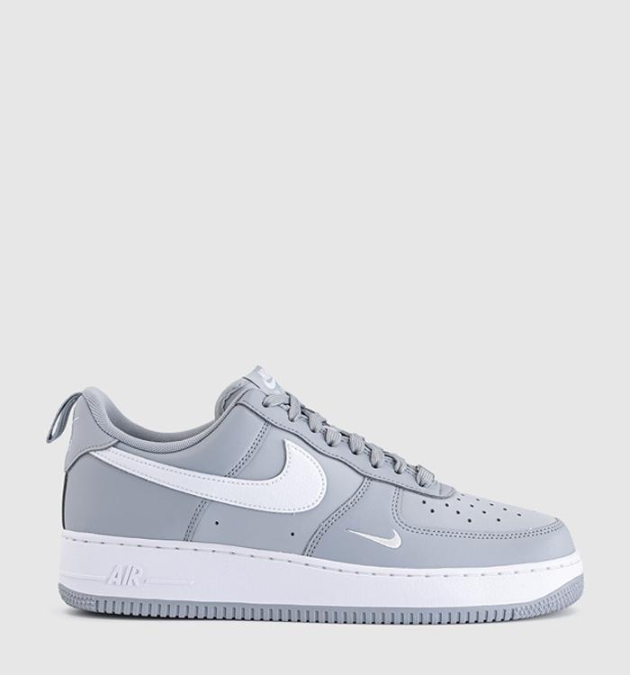 Nike Air Force 1 07 Trainers Wolf Grey White Wolf Grey
