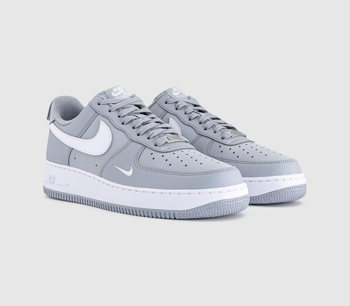 NikeAir Force 1 07 TrainersWolf Grey White Wolf Grey