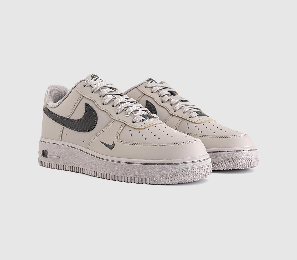 NikeAir Force 1 07 TrainersCollege Grey Newsprint