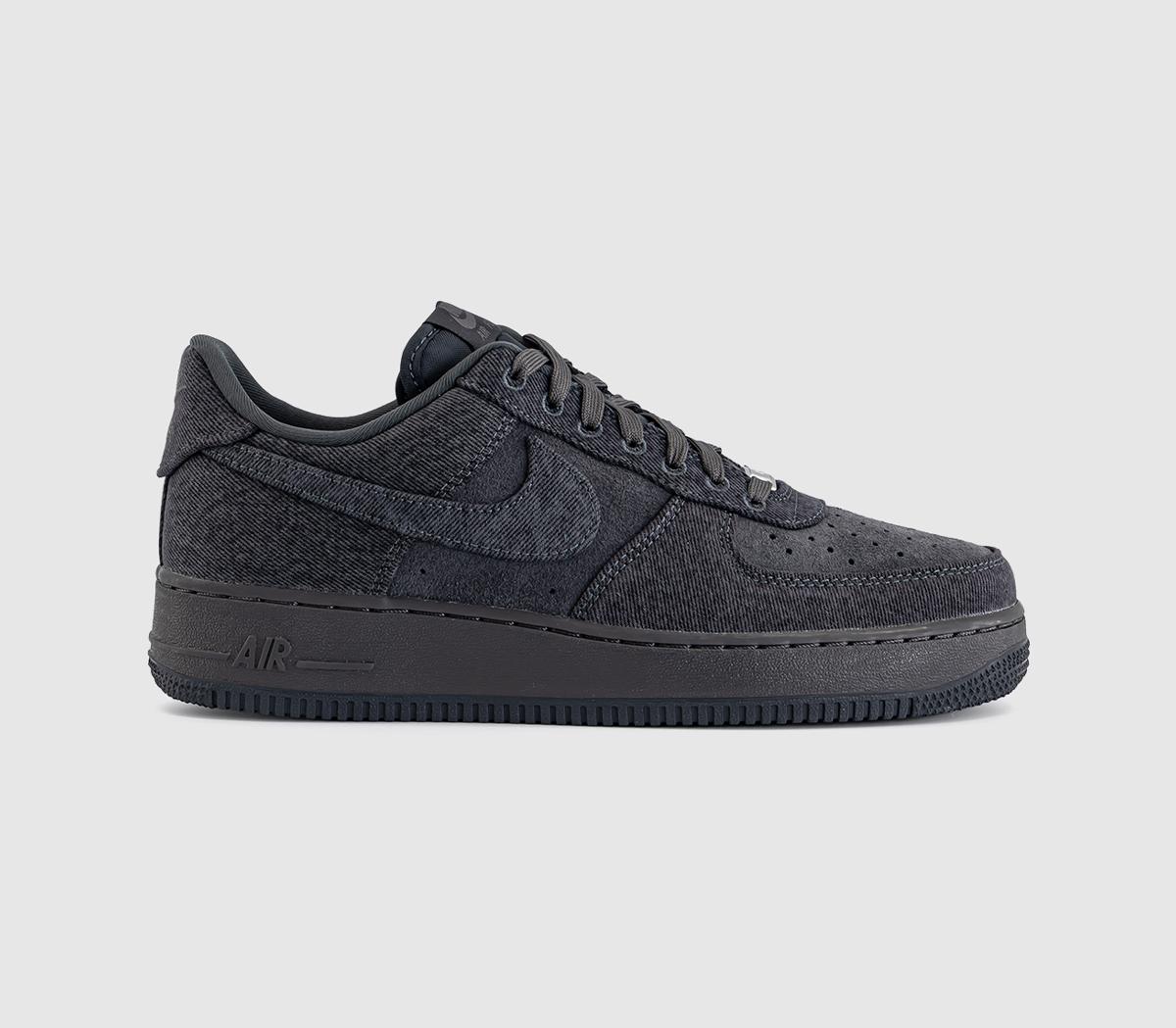 Nike Air Force 1 Trainers Anthracite Ash  Grey in Men's Size 8.5, Office Shoes