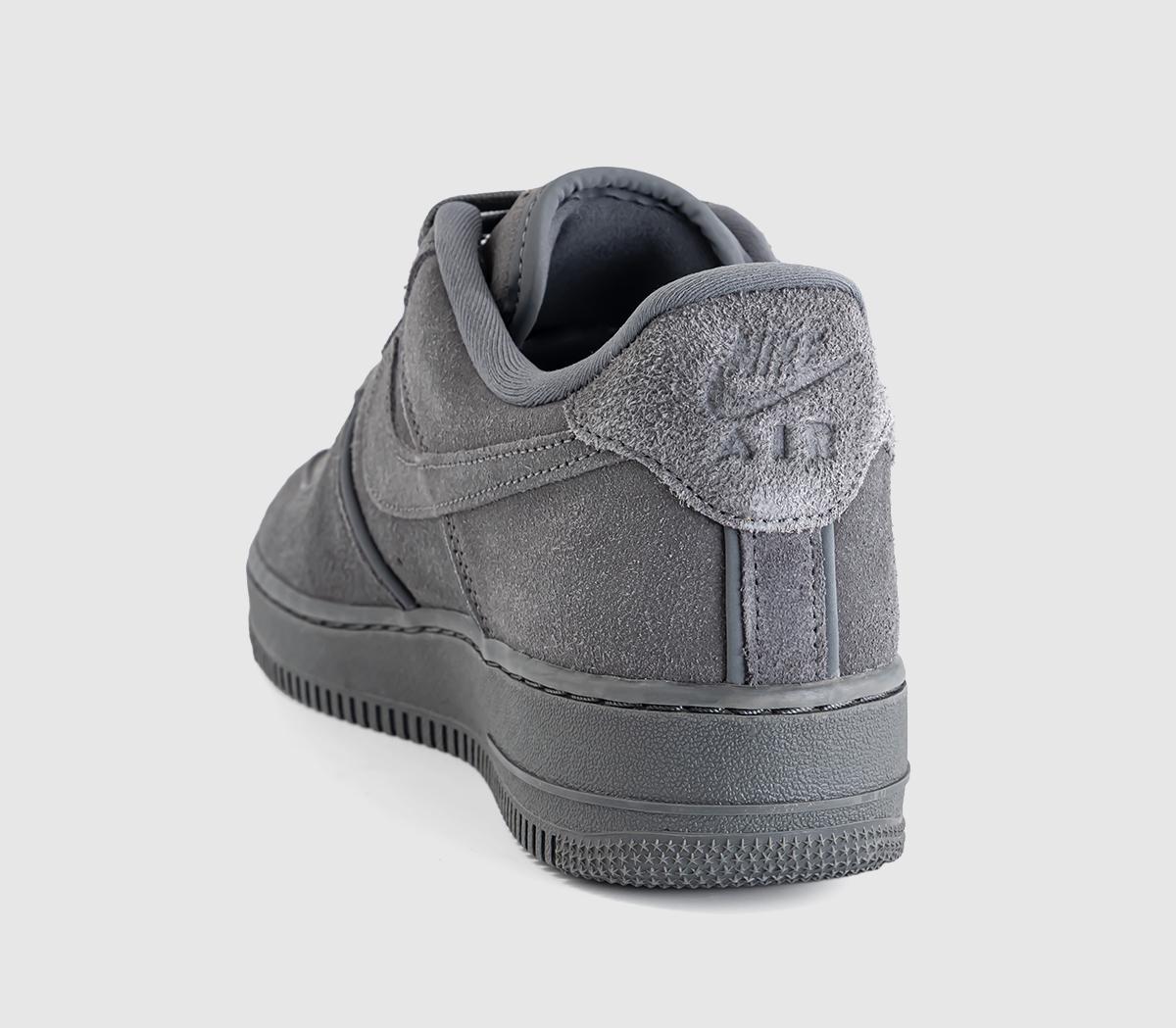 NikeAir Force 1 07Iron Grey Iron Grey Dark Smoke Grey