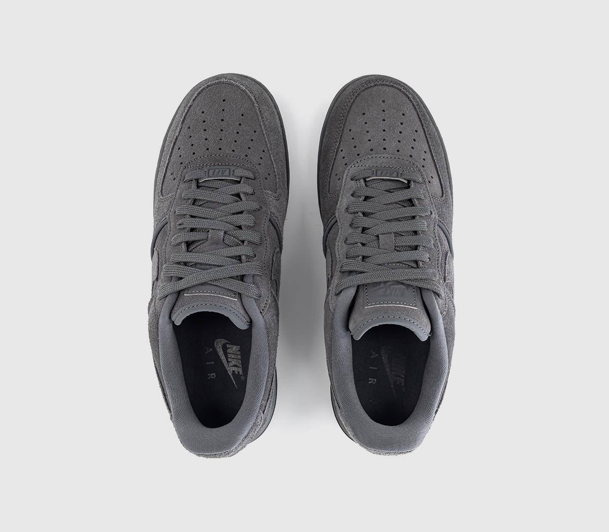 NikeAir Force 1 07Iron Grey Iron Grey Dark Smoke Grey