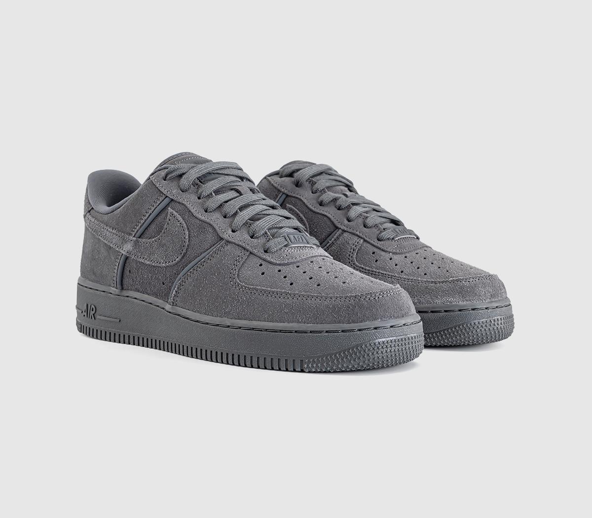 NikeAir Force 1 07Iron Grey Iron Grey Dark Smoke Grey