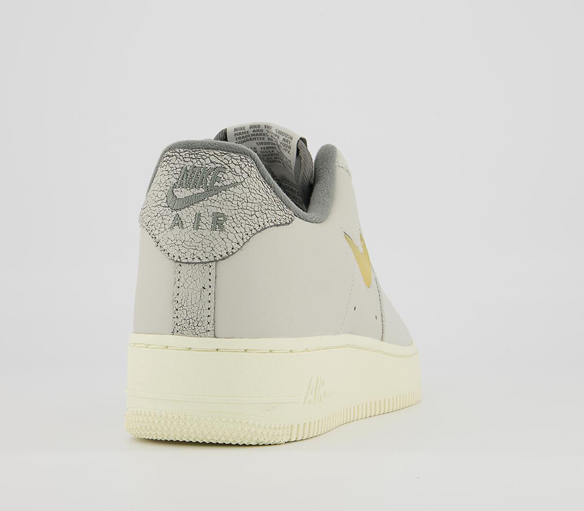 Nike Air Force 1 07 Trainers Nike Air Force 1 07 Trainers Light Bone Pale Vanilla Tumbled Grey Coconut Milk