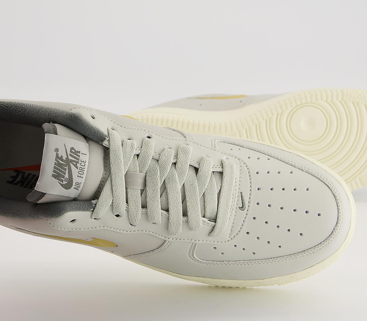 Nike Air Force 1 07 Trainers Nike Air Force 1 07 Trainers Light Bone Pale Vanilla Tumbled Grey Coconut Milk