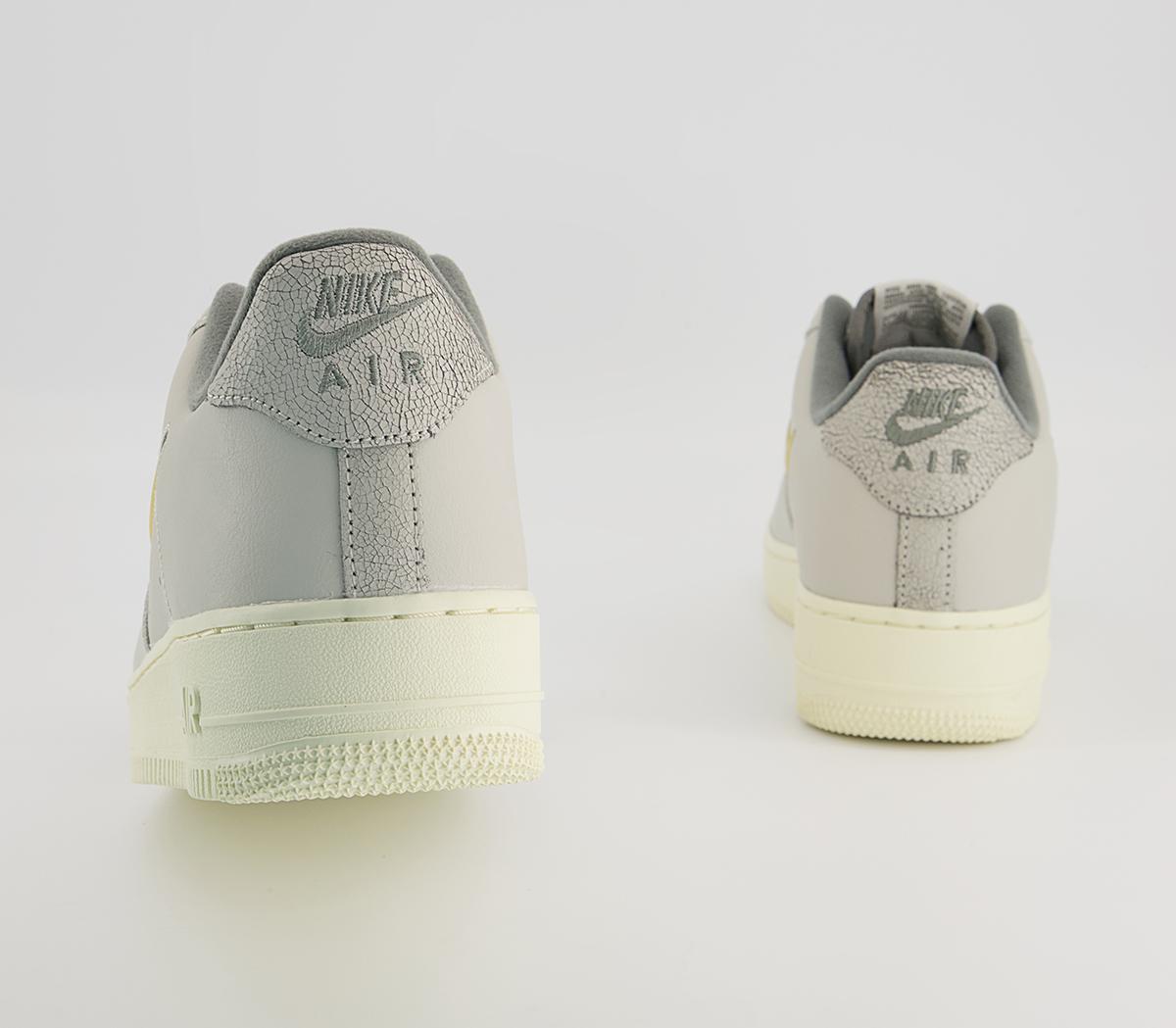 Nike Air Force 1 07 Trainers Nike Air Force 1 07 Trainers Light Bone Pale Vanilla Tumbled Grey Coconut Milk