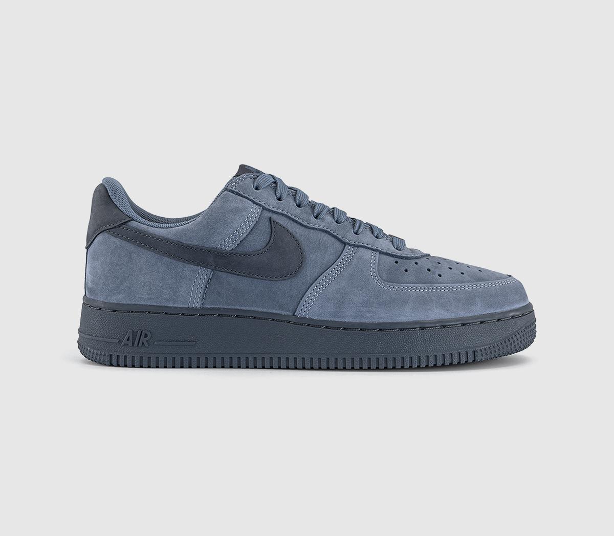 NikeAir Force 1 07 TrainersDark Sky Blue Dark Blue Grey Qs