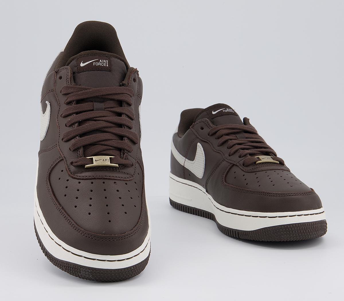 Nike Air Force 1 07 Trainers Nike Air Force 1 07 Trainers Craft Dark Chocolate Light Bone