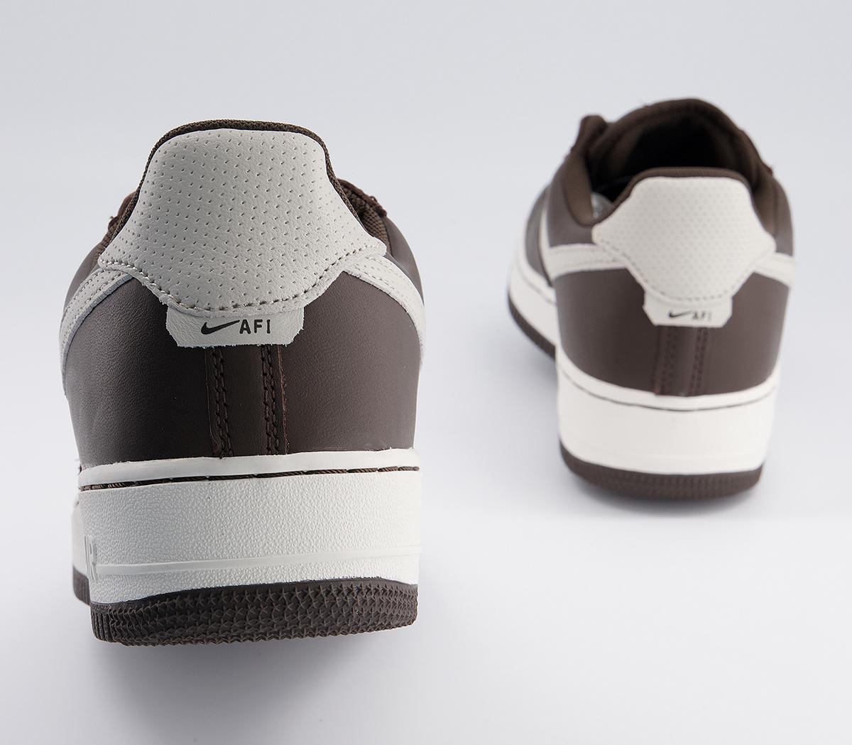 Nike Air Force 1 07 Trainers Nike Air Force 1 07 Trainers Craft Dark Chocolate Light Bone