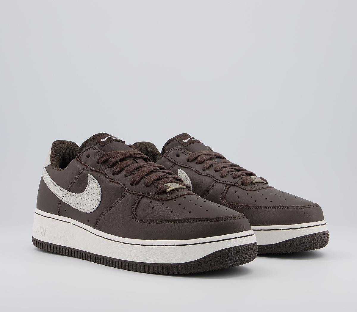 Nike Air Force 1 07 Trainers Nike Air Force 1 07 Trainers Craft Dark Chocolate Light Bone