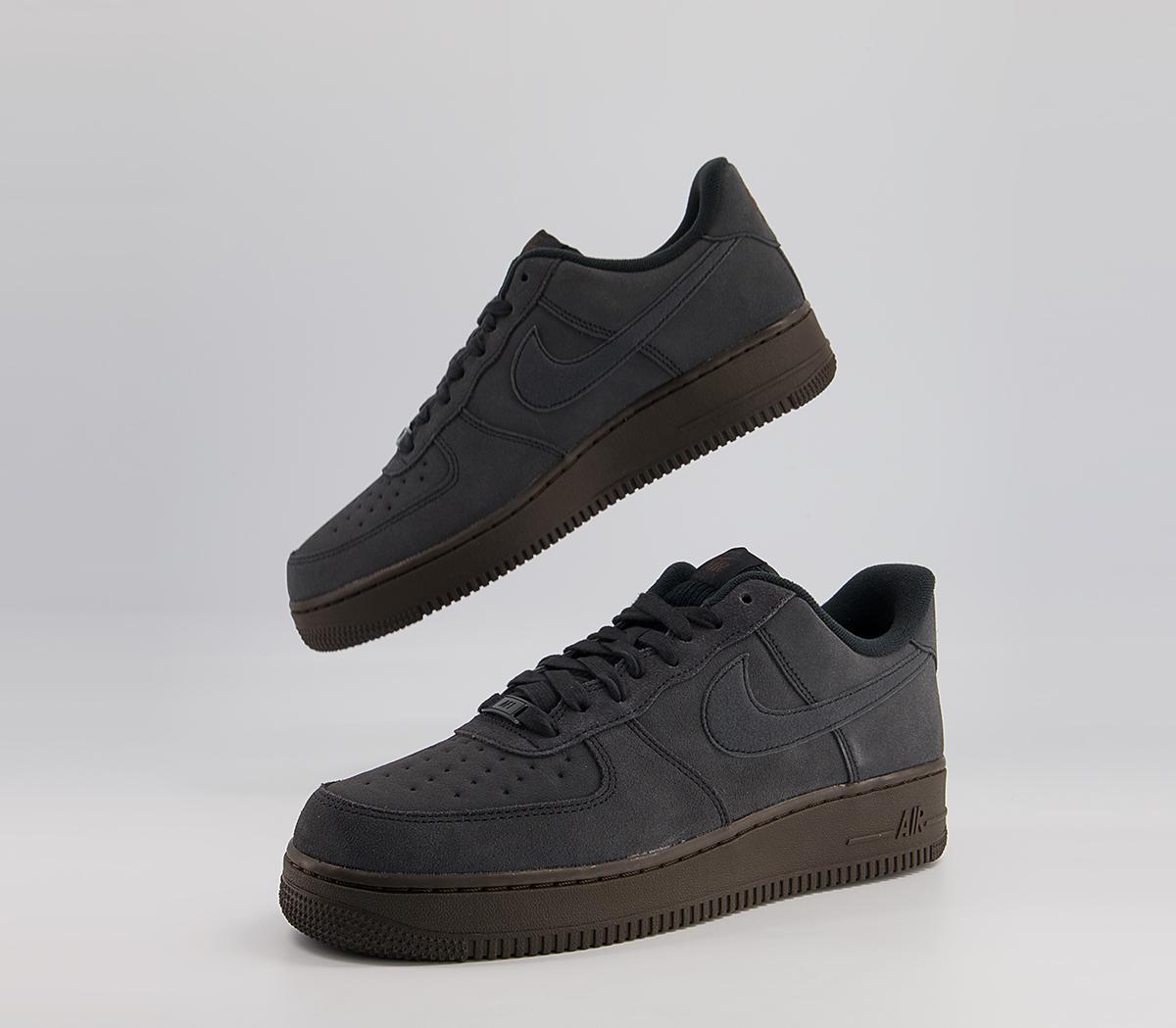 Nike Air Force 1 07 Trainers Off Noir Dark Chocolate White