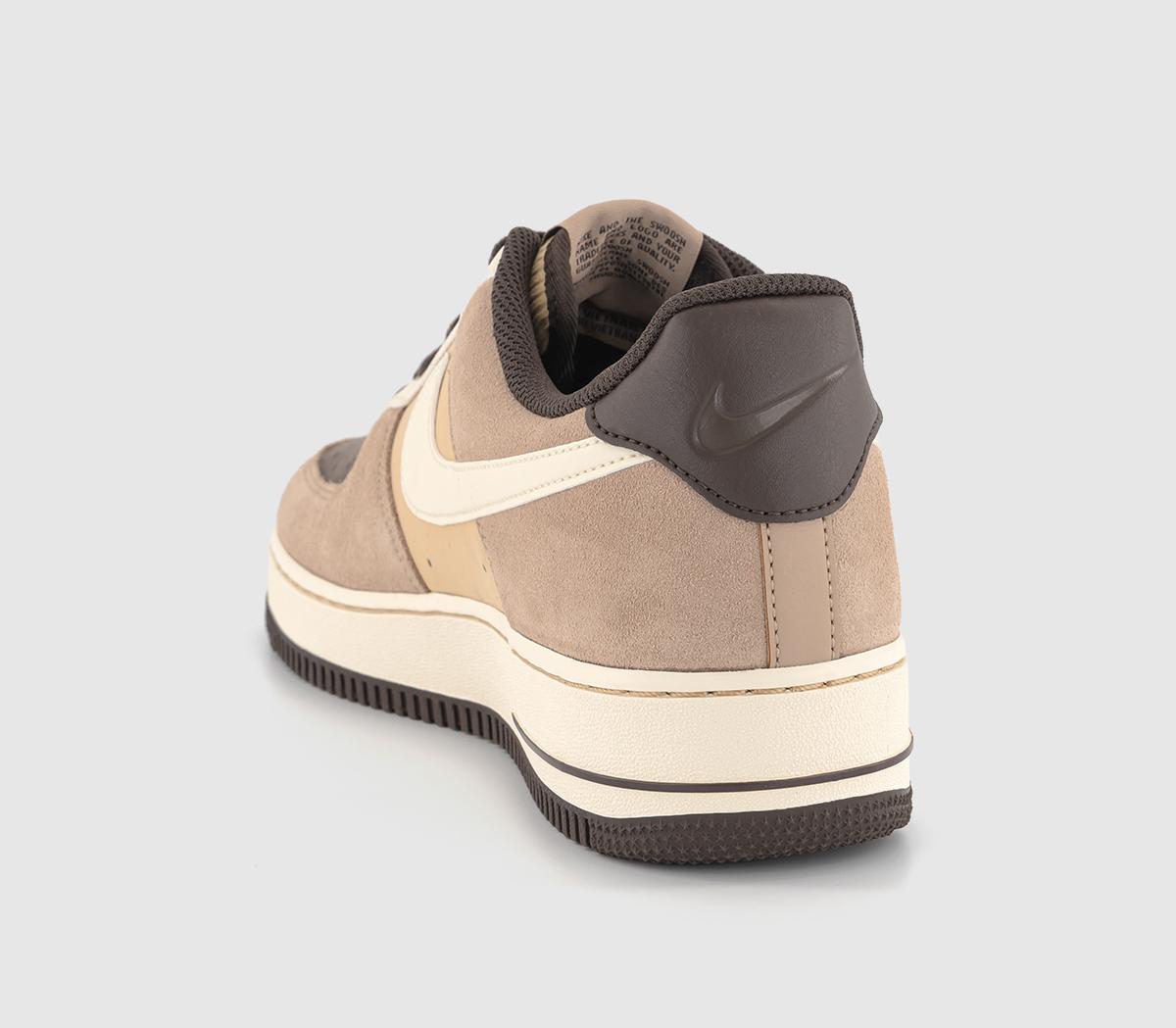 NikeAir Force 1 07 TrainersHemp Coconut Milk Baroque Brown Sesame Mystic Red
