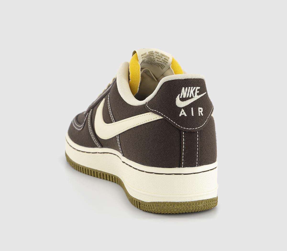 NikeAir Force 1 07 TrainersBaroque Brown Coconut Milk Pacific Moss