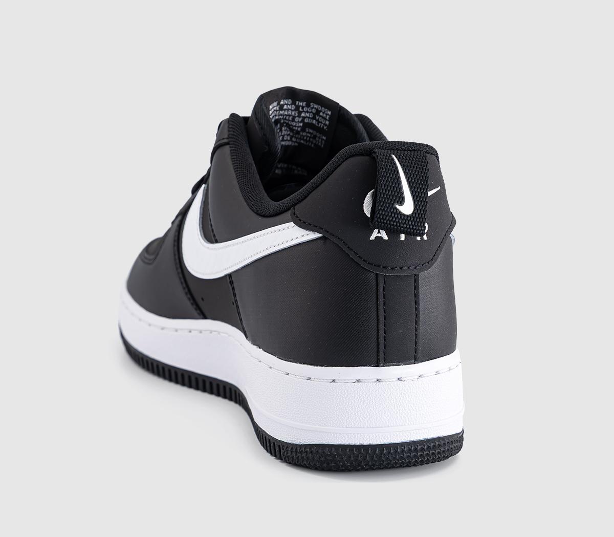 NikeAir Force 1 07 TrainersBlack White Black