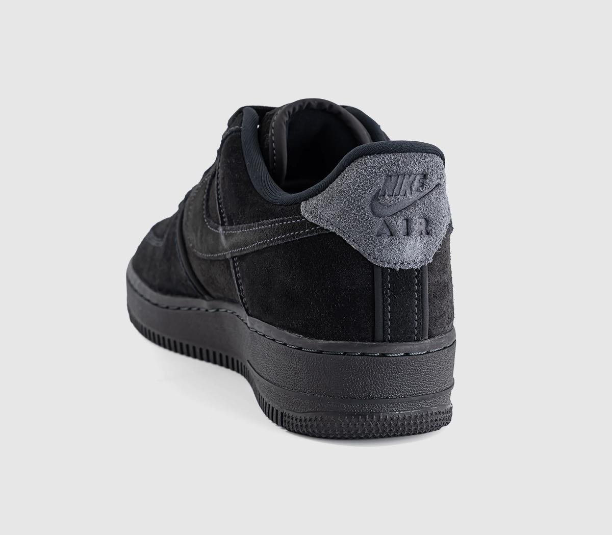 NikeAir Force 1 07Black Black Anthracite