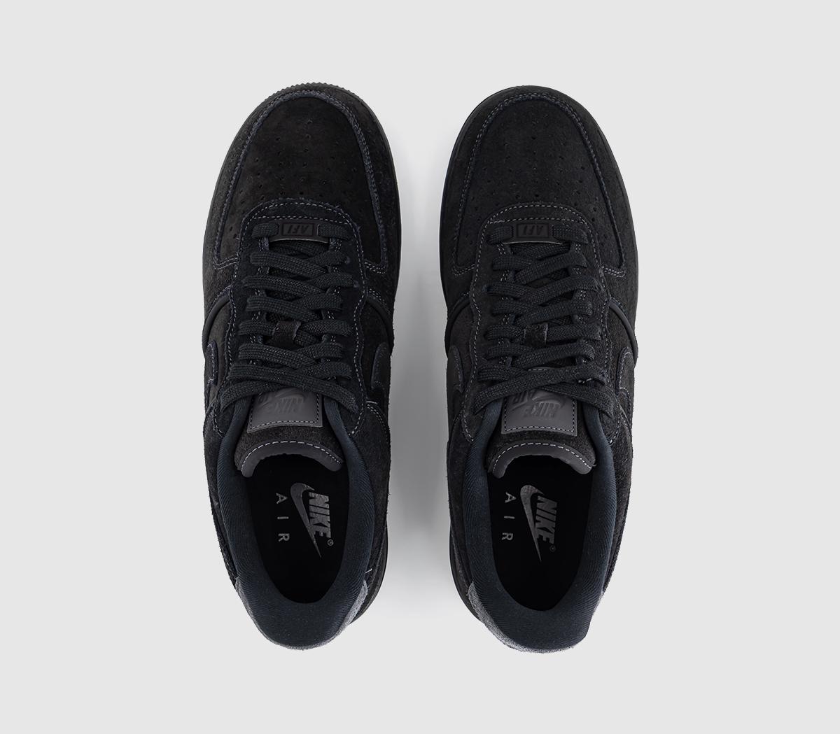 NikeAir Force 1 07Black Black Anthracite