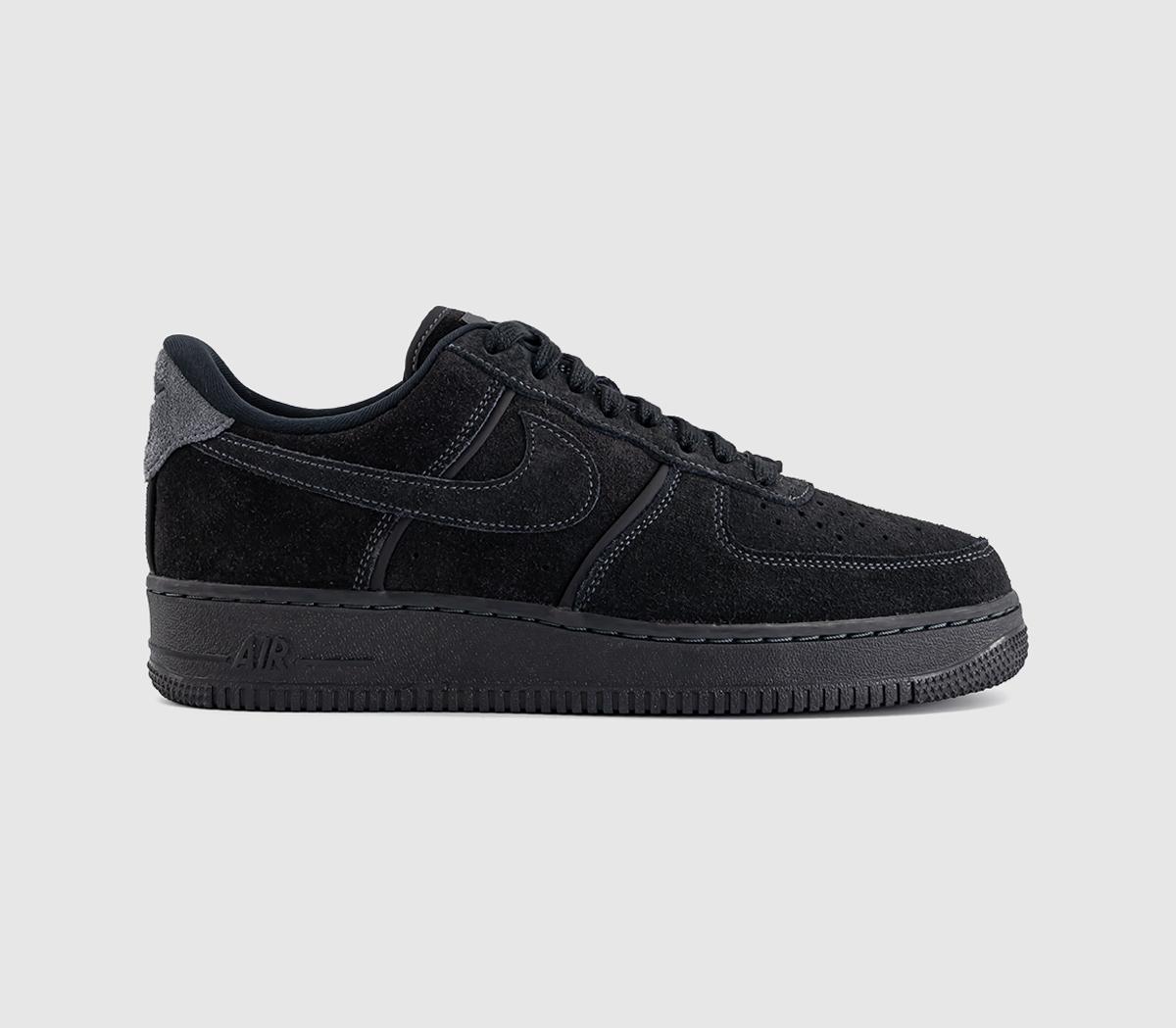 NikeAir Force 1 07Black Black Anthracite