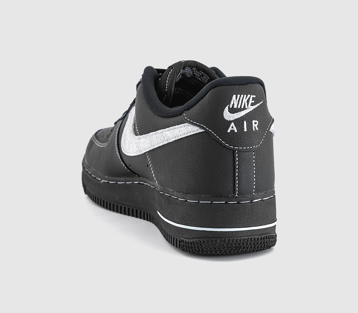 NikeAir Force 1 07 TrainersBlack Wolf Grey Black Black