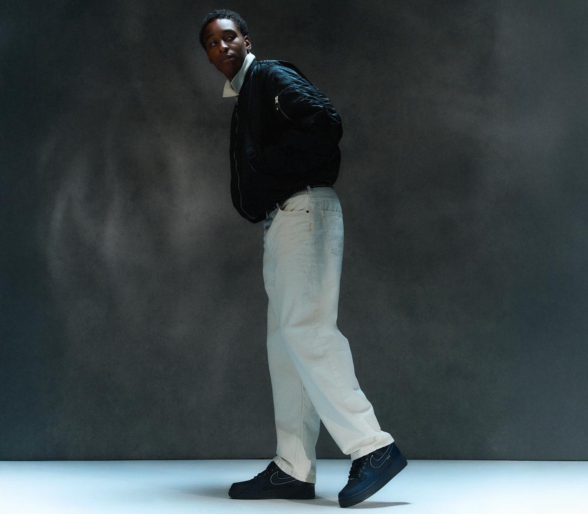 NikeAir Force 1 07Dark Obsidian Dark Obsidian Black