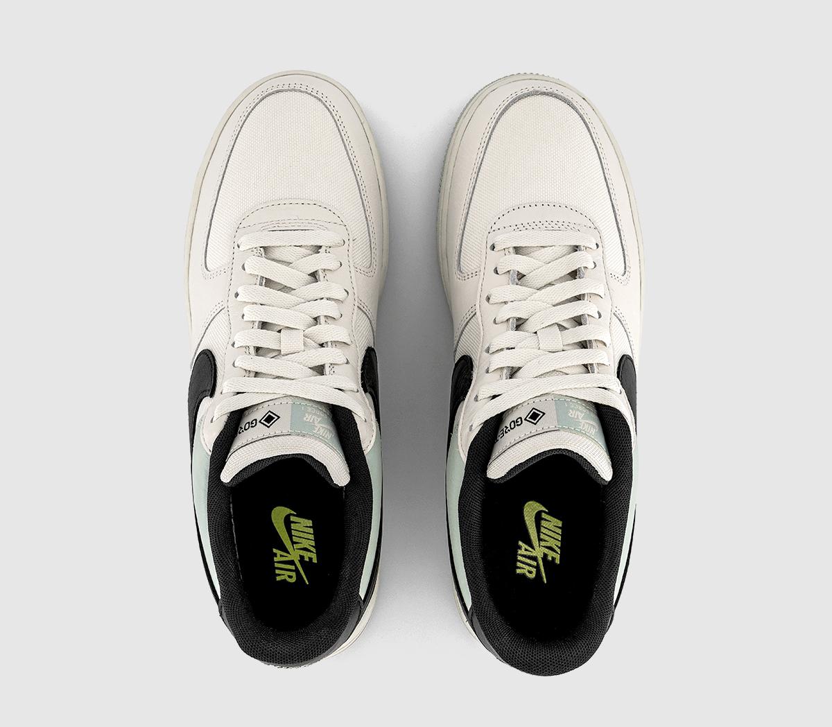 NikeAir Force 1 07Phantom Black Light Silver Light Bone