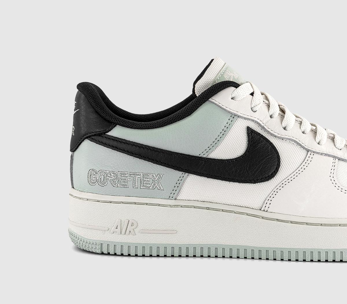 white black silver air force 1