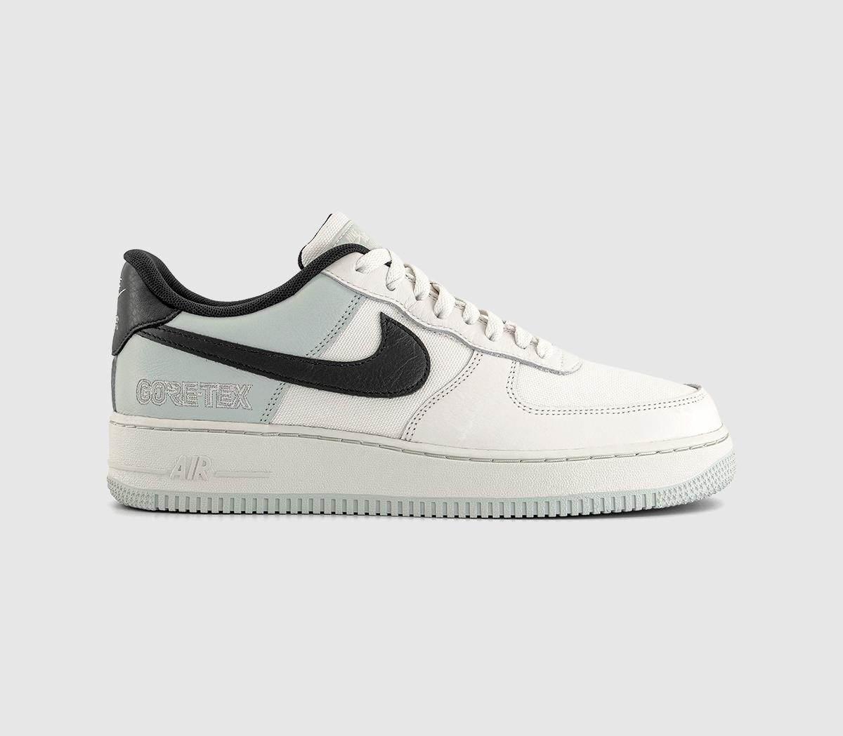 NikeAir Force 1 07Phantom Black Light Silver Light Bone