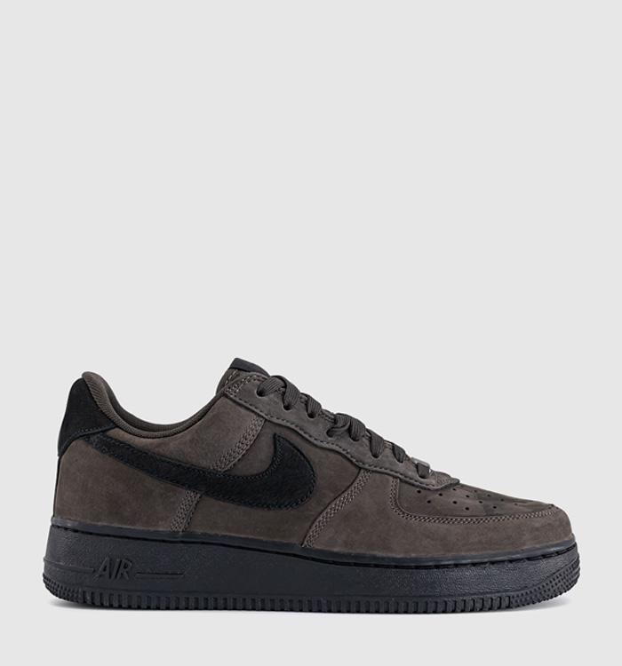 Nike Air Force 1 07 Trainers Black Tea Black Qs