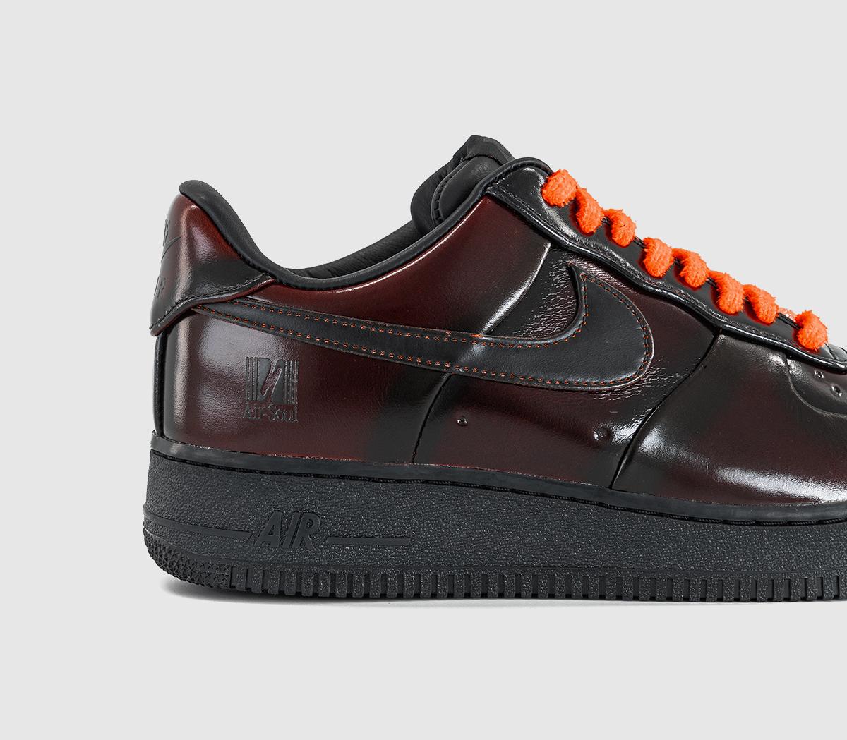 NikeAir Force 1 07 TrainersBlack Black Black Cinnamon