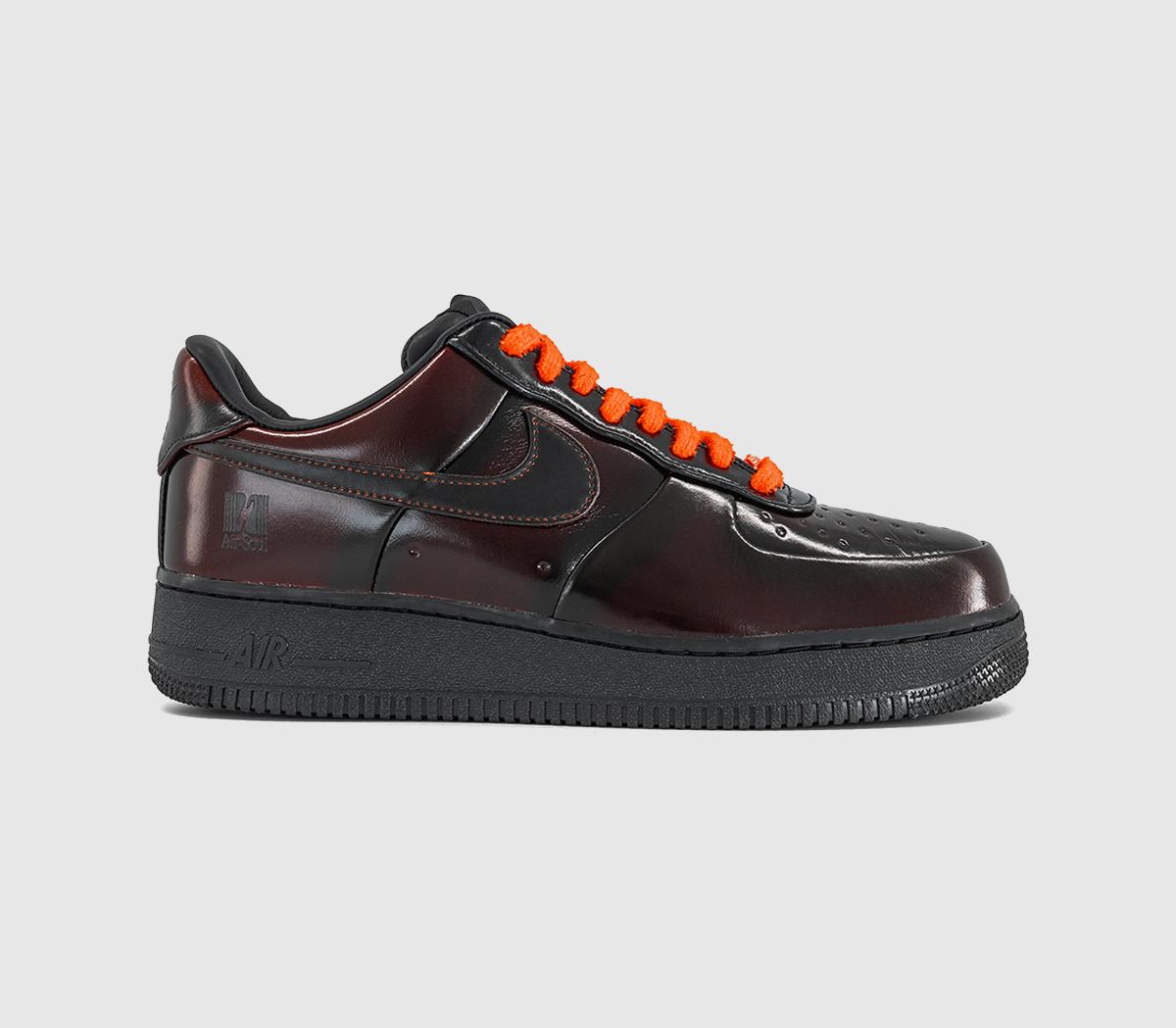 NikeAir Force 1 07 TrainersBlack Black Black Cinnamon
