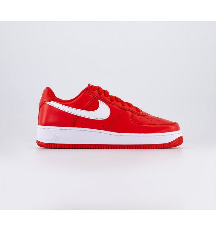 Nike Air Force 1 07 Trainers University Red White