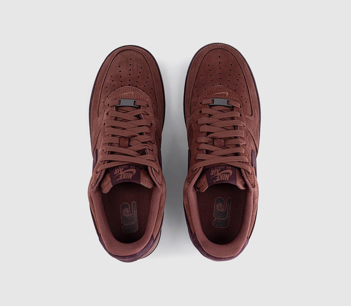 NikeAir Force 1 07 TrainersRed Sepia Red Mahogany Qs