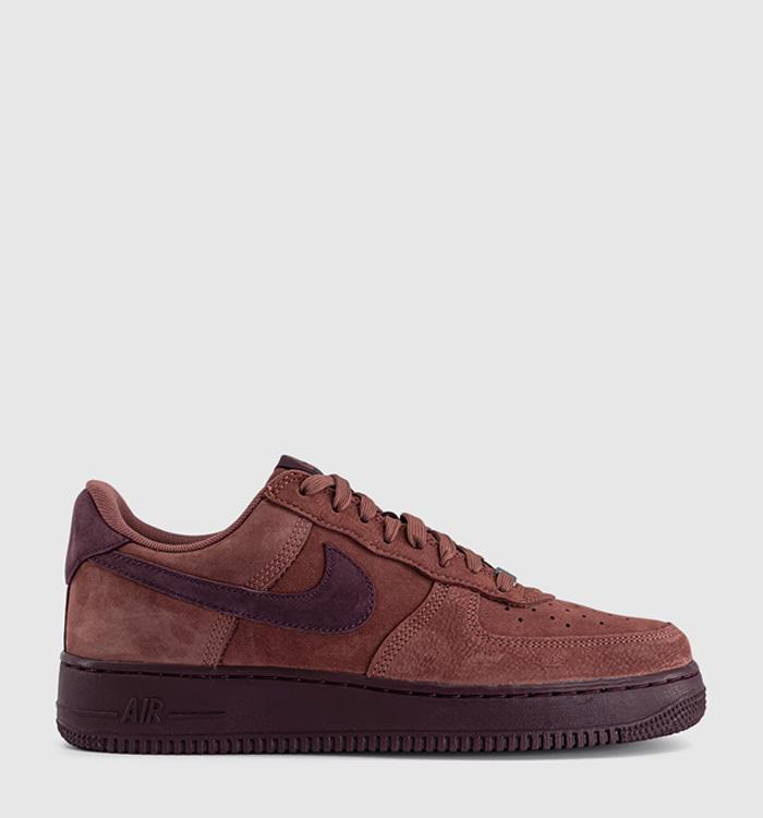 Nike Air Force 1 07 Trainers Red Sepia Red Mahogany Qs