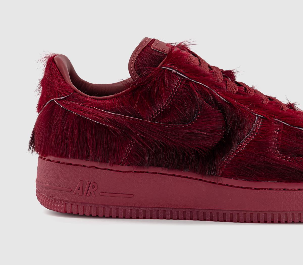 NikeAir Force 1Team Red Ponyhair