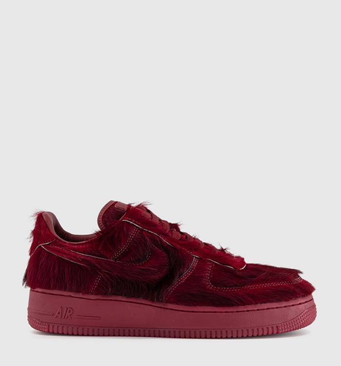 Nike Air Force 1 Team Red Ponyhair