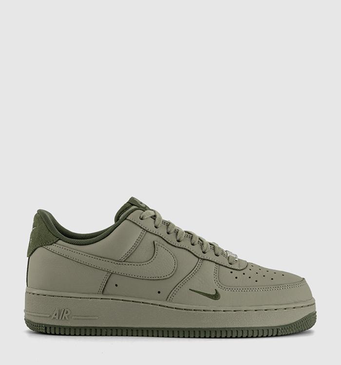 Nike Air Force 1 07 Trainers G Dragon Paranoise Black New Emerald 
