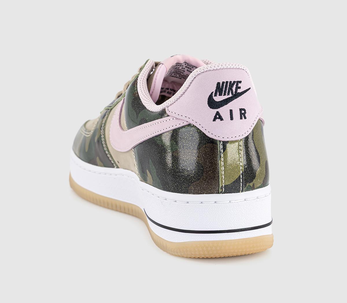 Pink Foam Air Force White Pink Black Nike Air Force 07 Trainers