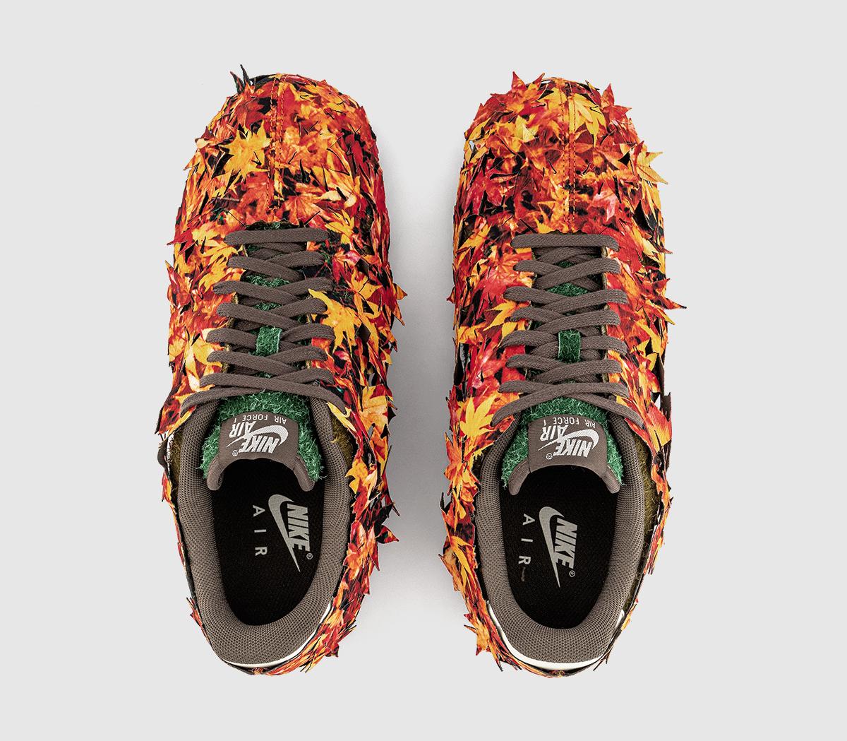 NikeAir Force 1 07 TrainersOlive Flak Sail Med Olive Fir Ironstone Mauve Grey