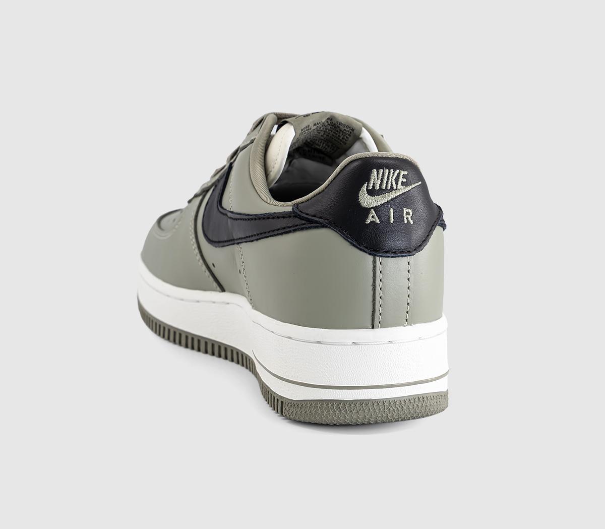NikeAir Force 1 TrainersLight Army Black Sail