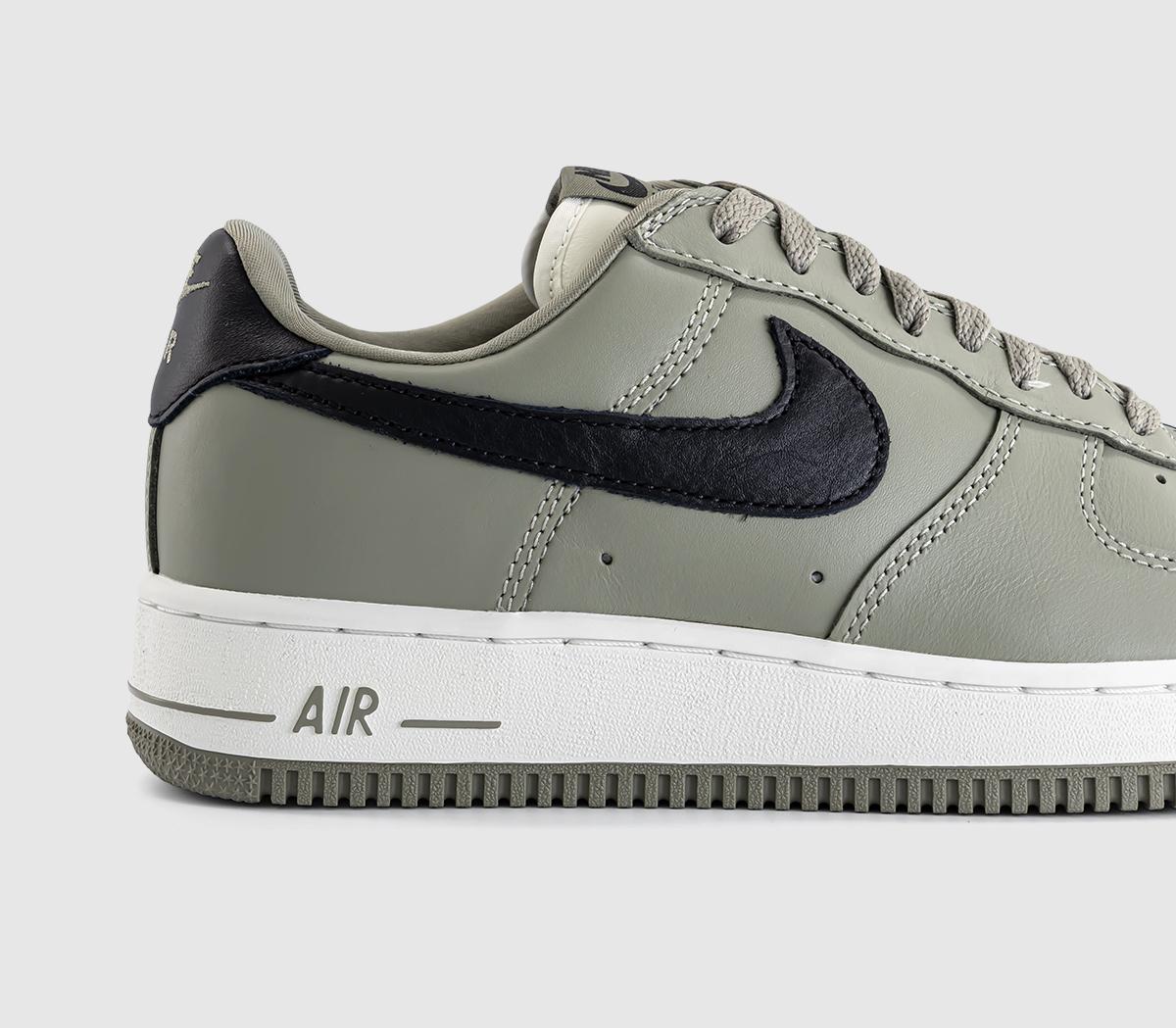NikeAir Force 1 TrainersLight Army Black Sail