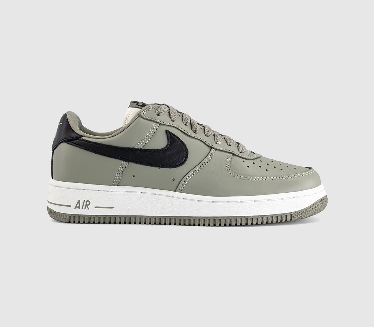 NikeAir Force 1 TrainersLight Army Black Sail