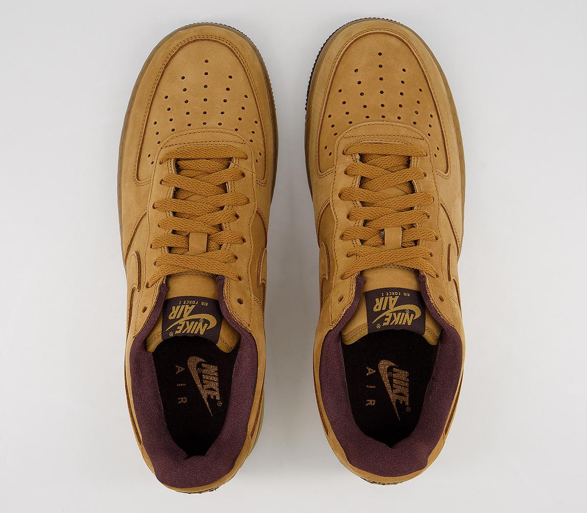 air force 1 wheat mocha