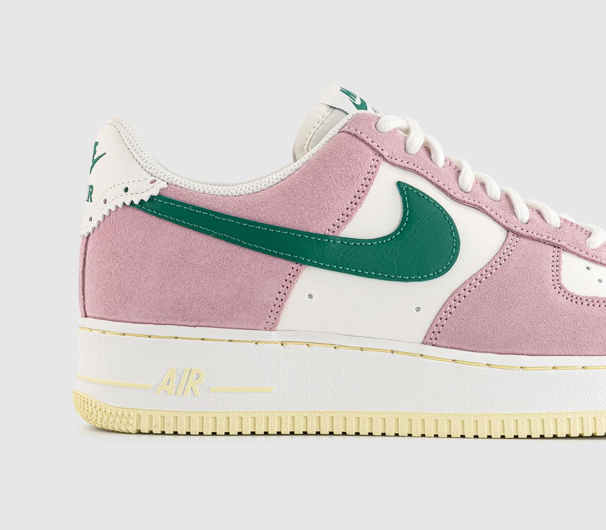 NikeAir Force 1 07 TrainersSail Malachite Medium Soft Pink Alabaster