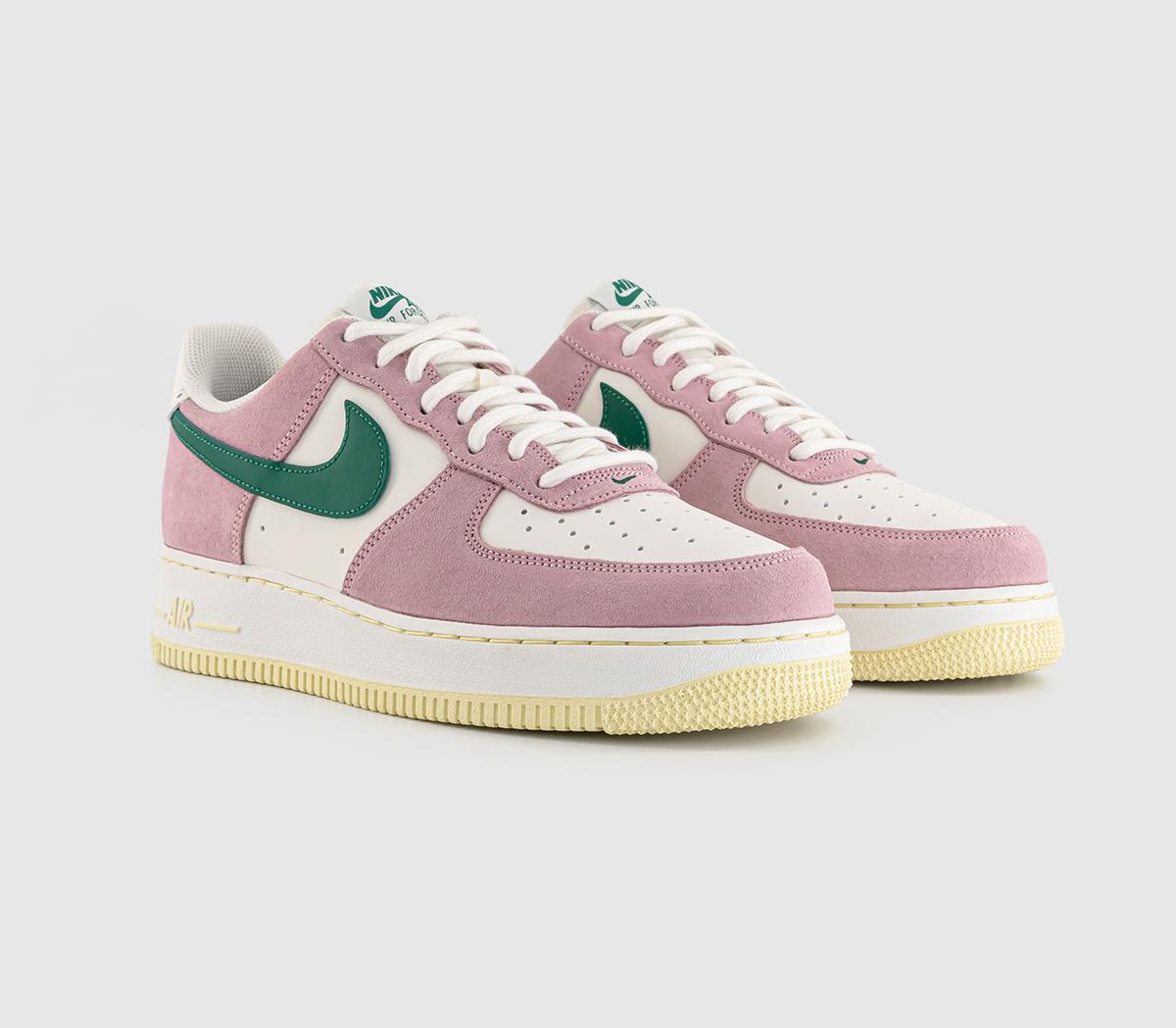 NikeAir Force 1 07 Trainers NikeAir Force 1 07 TrainersSail Malachite Medium Soft Pink Alabaster