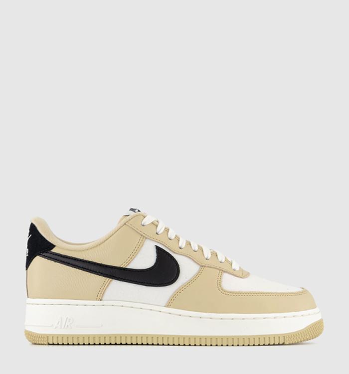 Nike Air Force 1 Lv8 Trainers Sail Sanded Gold Black Wheat Grass
