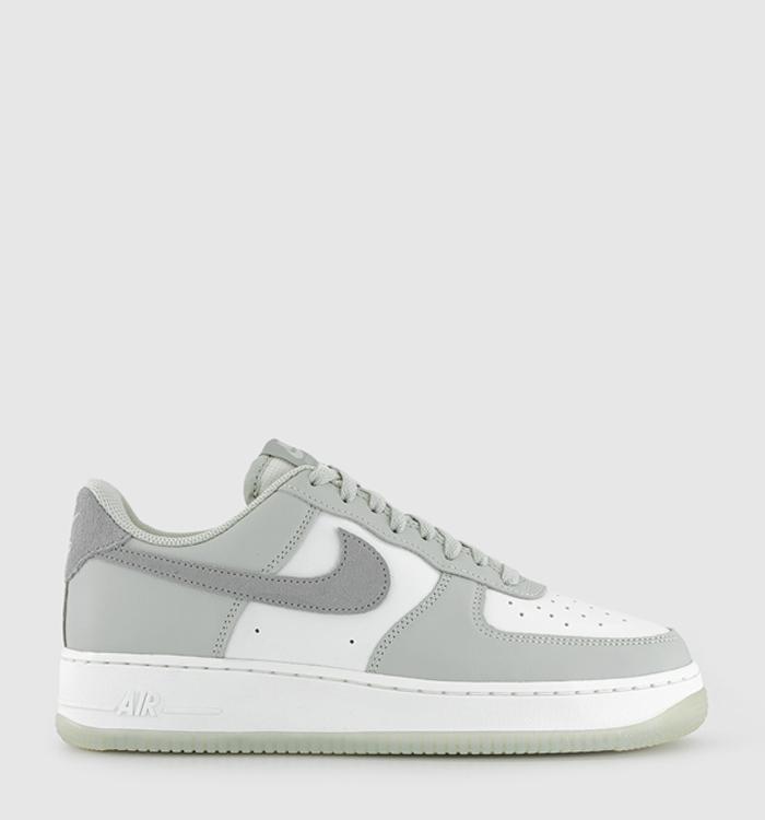 Nike Air Force 1 07 Trainers Light Silver Light Pumice Summit White