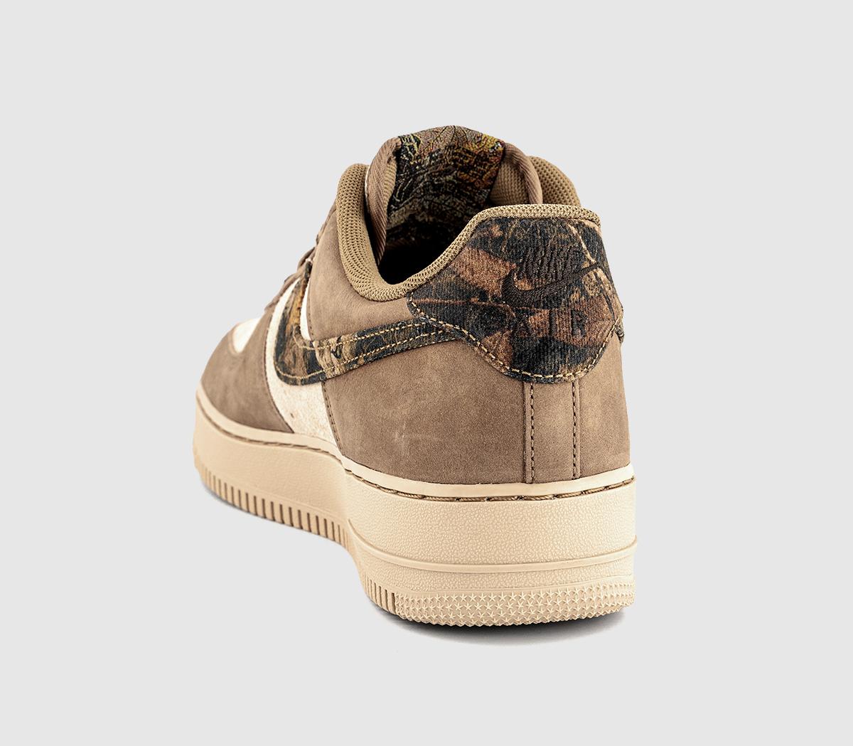 Nike Air Force 1 07 Trainers Rattan Malti Colour Rocky Tan Brown