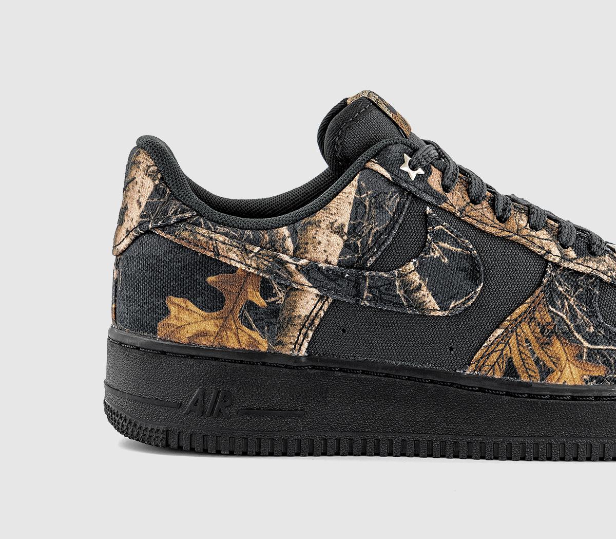 NikeAir Force 1 07 TrainersOff Noir Malti Colour Malti Colour Gum Yellow