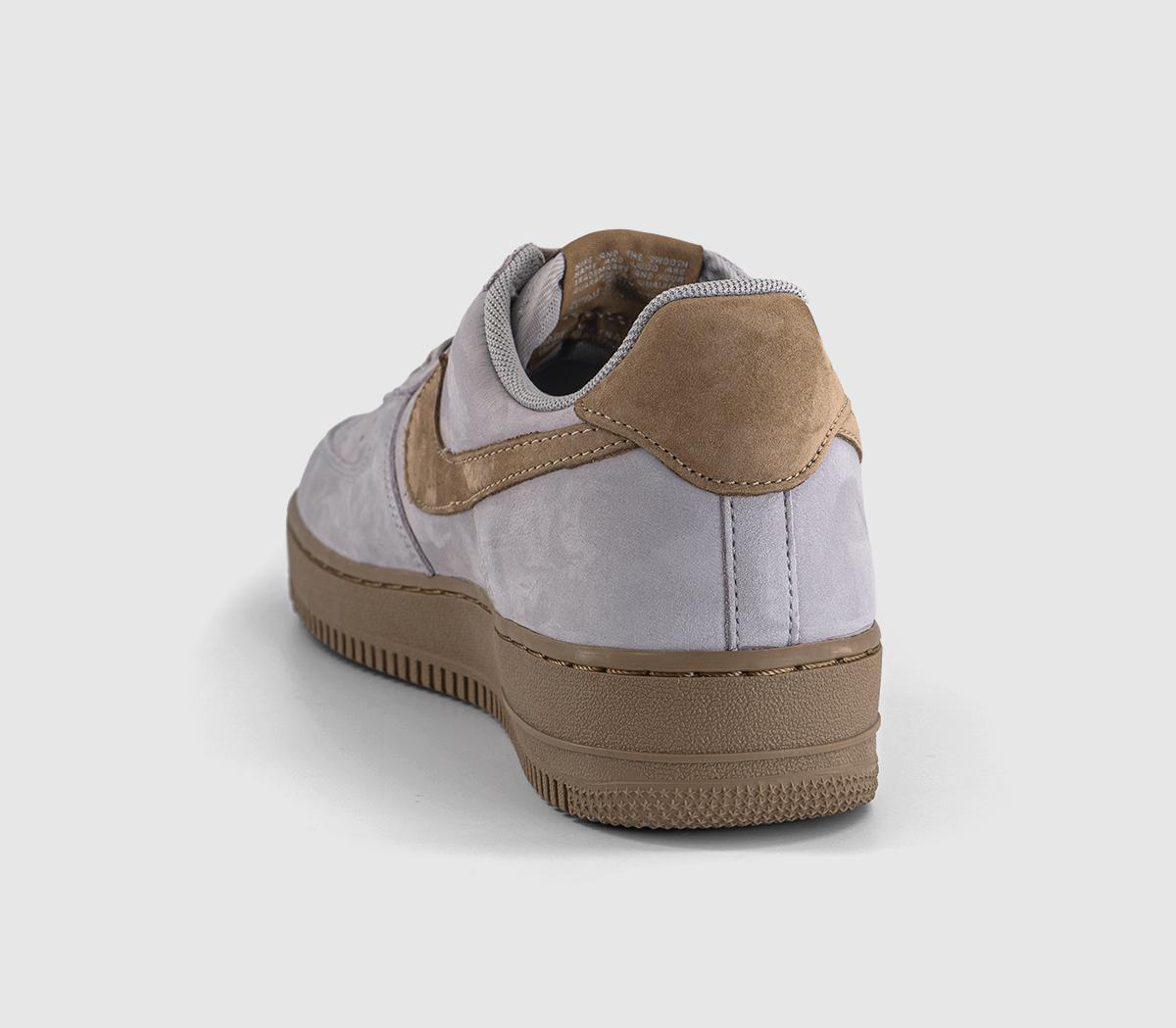 NikeAir Force 1 07 TrainersSilver Lilac Taupe Qs