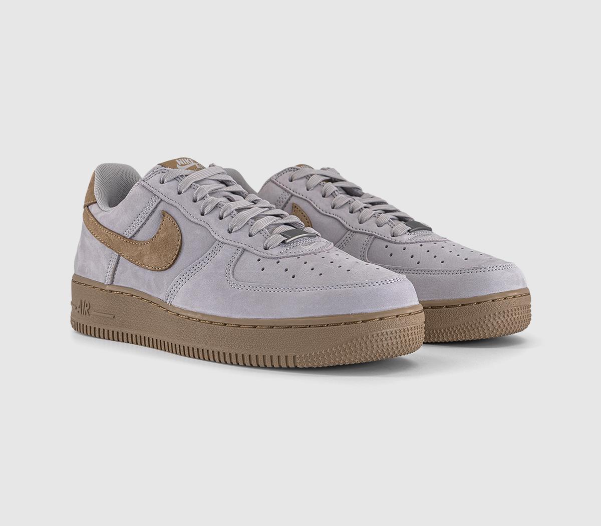 NikeAir Force 1 07 TrainersSilver Lilac Taupe Qs